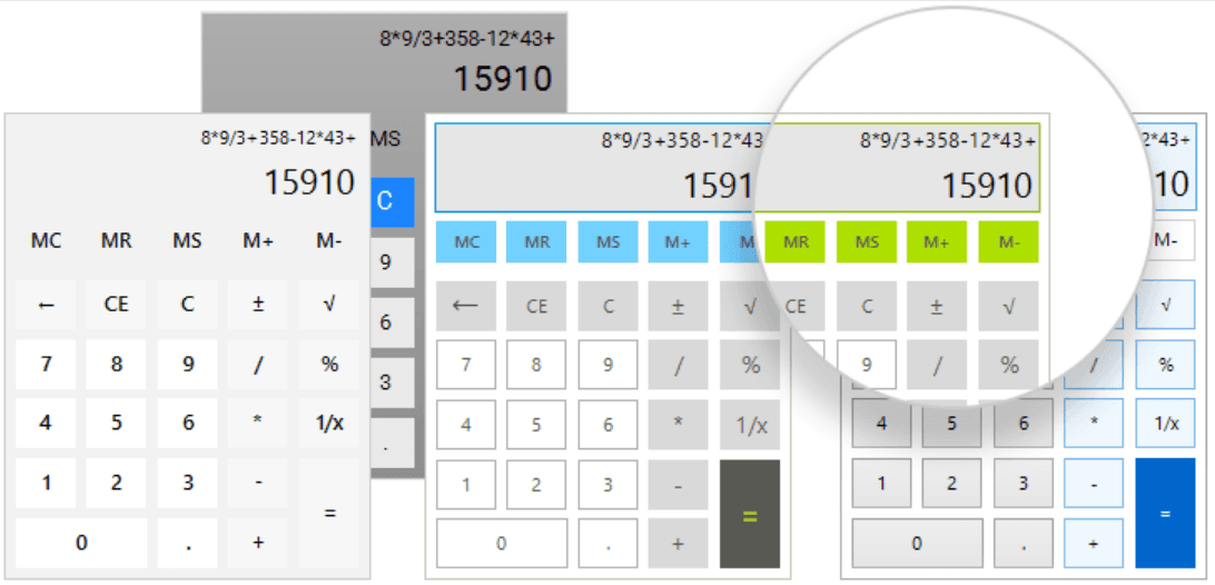Telerik UI for WinForms Calculator 商品画像 Telerik UI for WinForms Calculator 商品画像