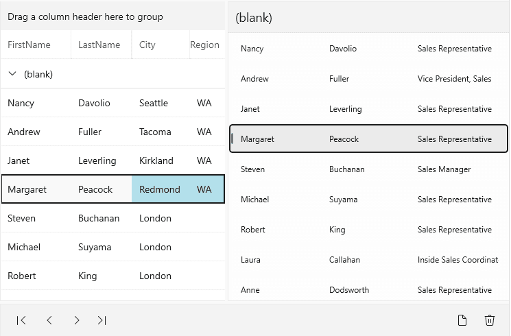 Telerik UI for WinUI UI Navigation Controls 商品画像