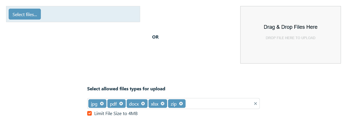 Telerik UI for ASP.NET Core Upload 商品画像 Telerik UI for ASP.NET Core Upload 商品画像