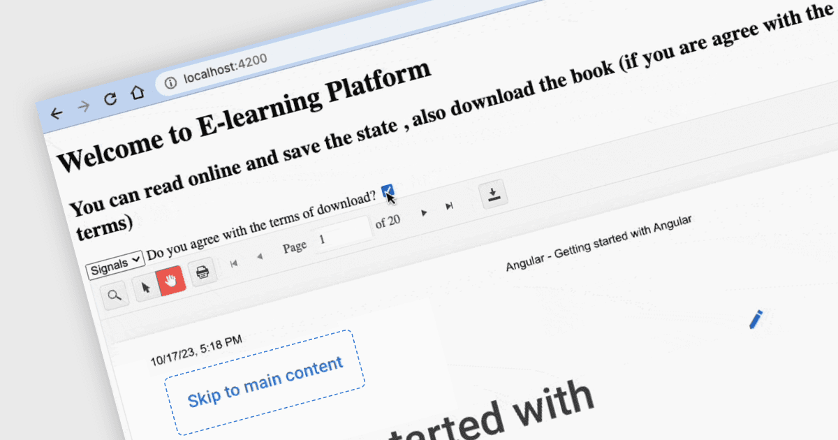 強力なAngular PDFリーダーアプリを構築