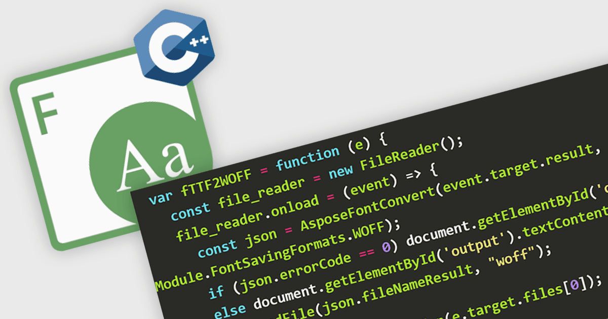 フォント操作をWebアプリに統合する