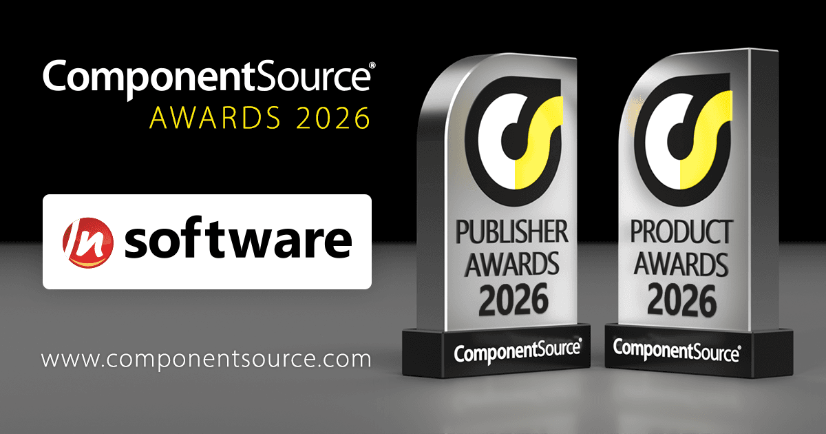 /n softwareが2つのComponentSourceアワードを受賞