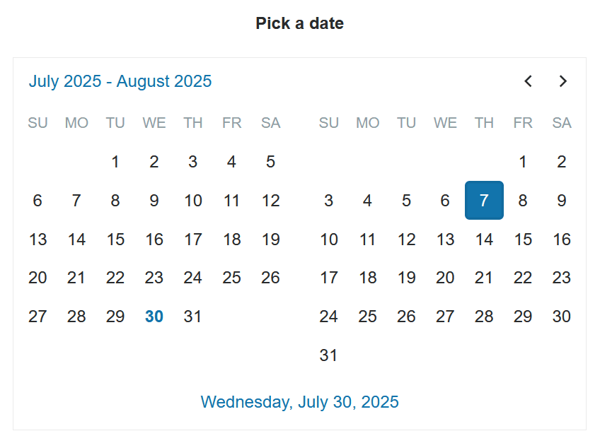 Kendo UI jQuery Calendar 商品画像 Kendo UI jQuery Calendar 商品画像