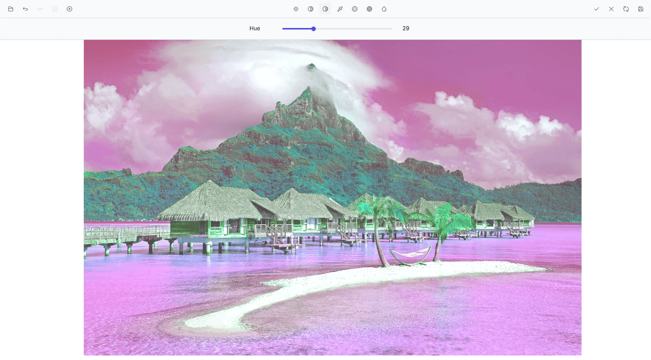 Syncfusion Vue Image Editor 商品画像