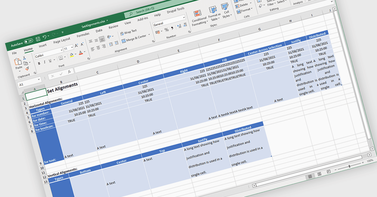 .NET 9アプリでExcelドキュメントを作成