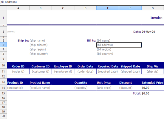 MindFusion.Spreadsheet for Java Swing（英語版） 商品画像