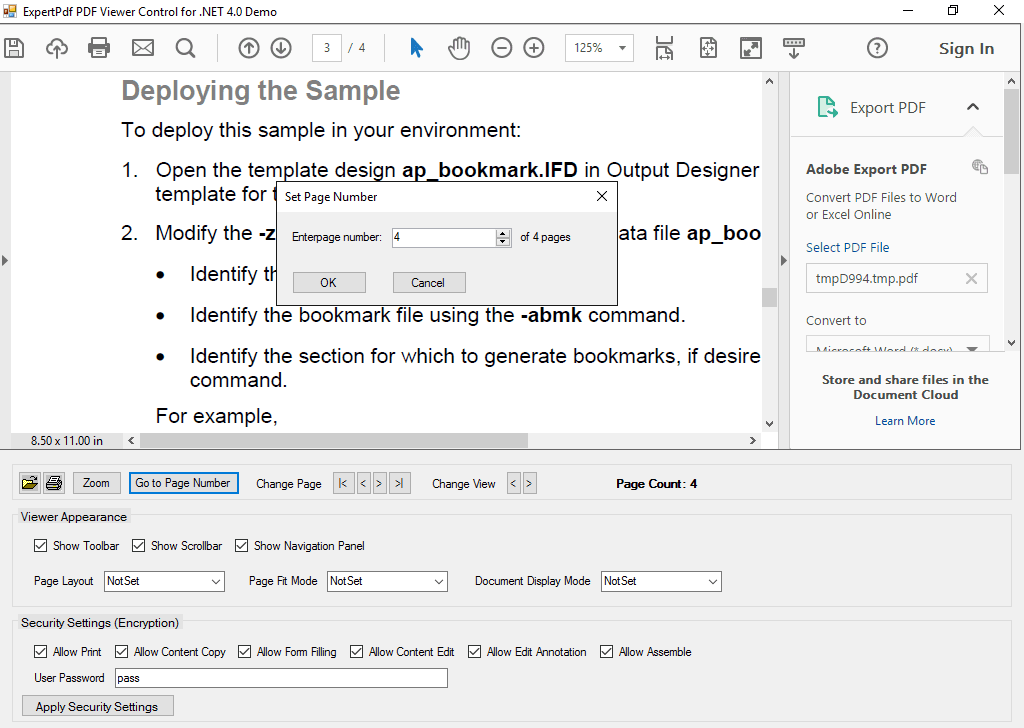 ExpertPDF PDF Viewer（英語版） 商品画像