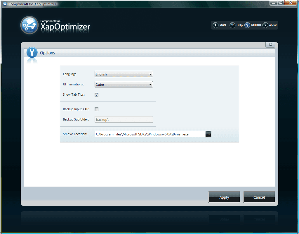 ComponentOne XAP Optimizer（英語版） 商品画像