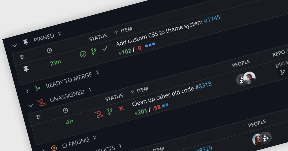 Launchpadを使用してGitプル要求とイシューを検索