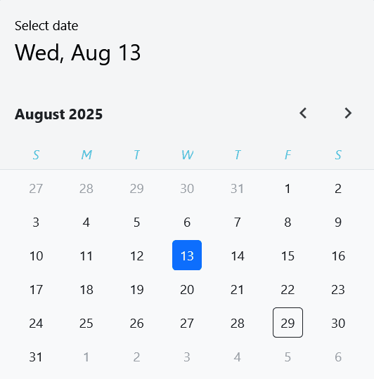 Infragistics Ignite UI for React Calendar 商品画像 Infragistics Ignite UI for React Calendar 商品画像
