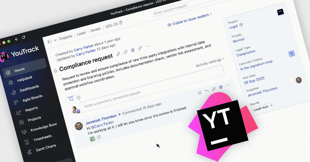 YouTrack Server のライセンスが年間サブスクリプションに変更されます