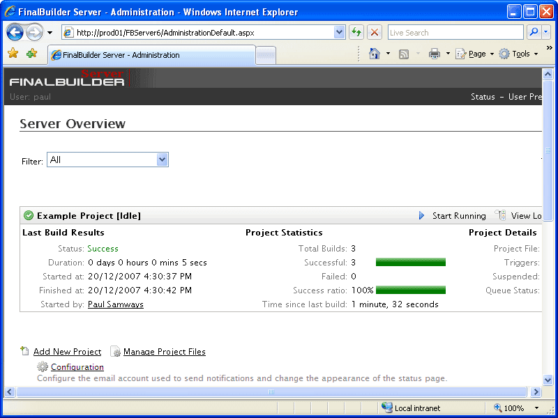 FinalBuilder Server が利用可能になりました