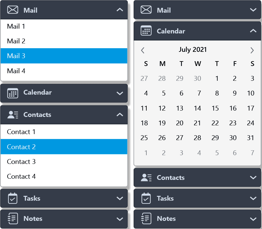 ComponentOne WinUI UI Navigation Controls 商品画像 ComponentOne WinUI UI Navigation Controls 商品画像