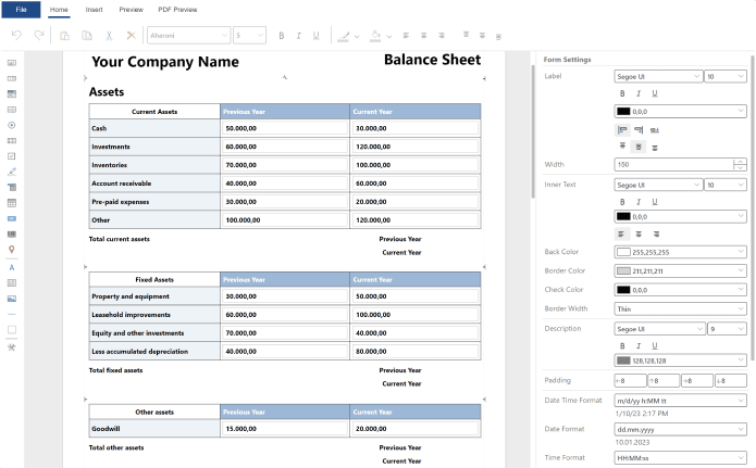 Stimulsoft PDF Forms（英語版） 商品画像
