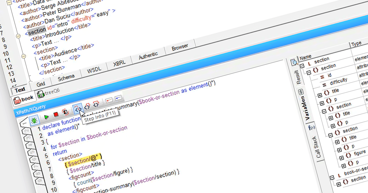 XPath アナライザーによる構造化されたコンテンツの効率化