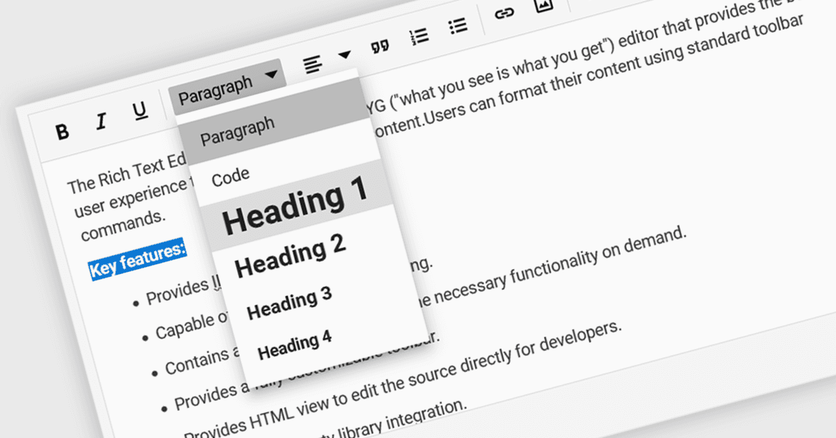 Vue.jsアプリでリッチなコンテンツを作成可能