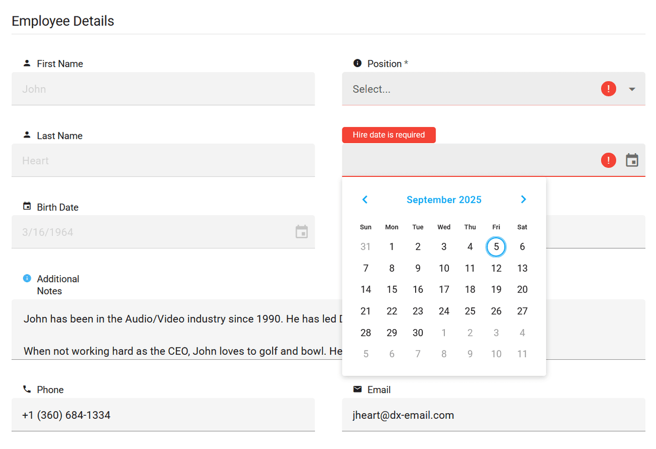 DevExtreme Angular UI Input Controls 商品画像 DevExtreme Angular UI Input Controls 商品画像
