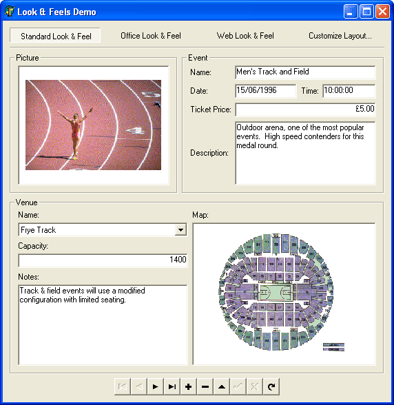 ExpressLayout Control 商品画像