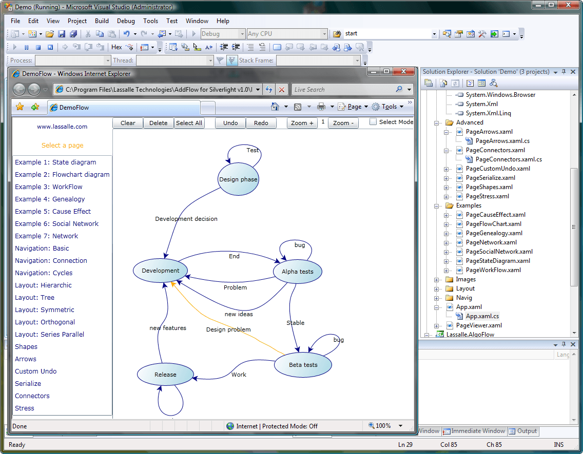 AddFlow for Silverlight はラベルの柔軟性を向上