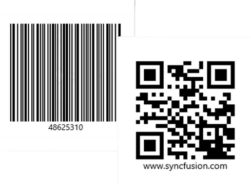 Syncfusion WinUI Barcode 商品画像