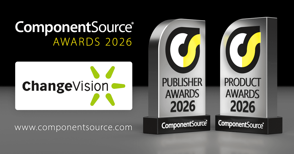 Change Vision、2つのComponentSourceアワードを受賞