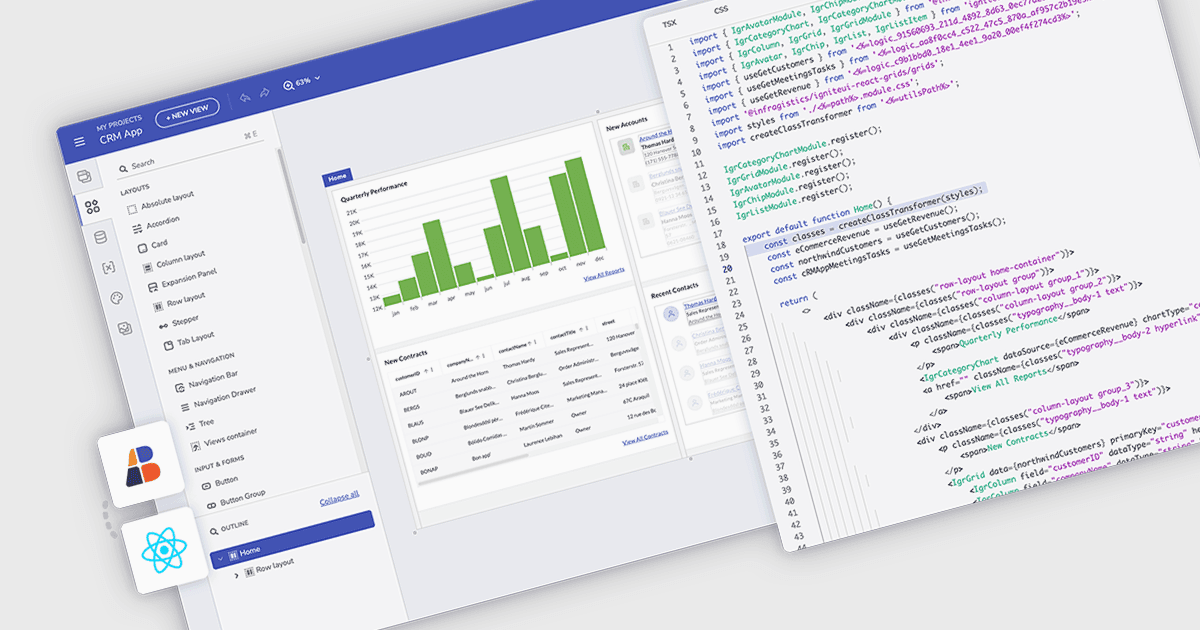 Reactアプリを簡単に設計・コーディング