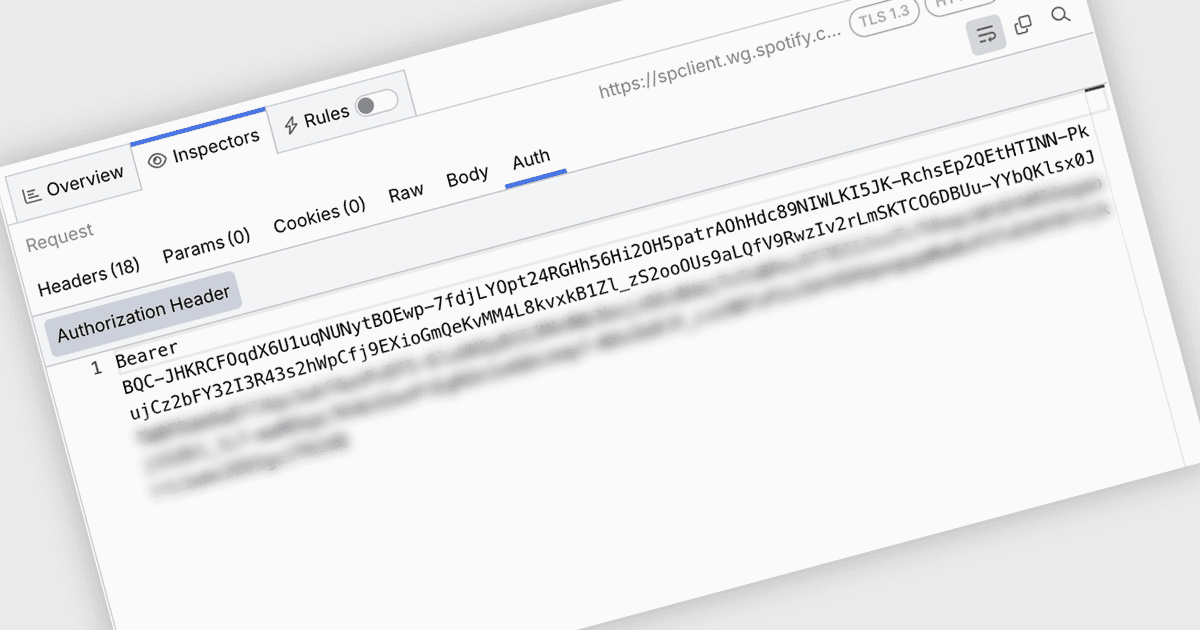 専用インスペクターで認証問題を迅速にデバッグ