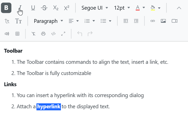 Syncfusion Angular Rich Text Editor 商品画像