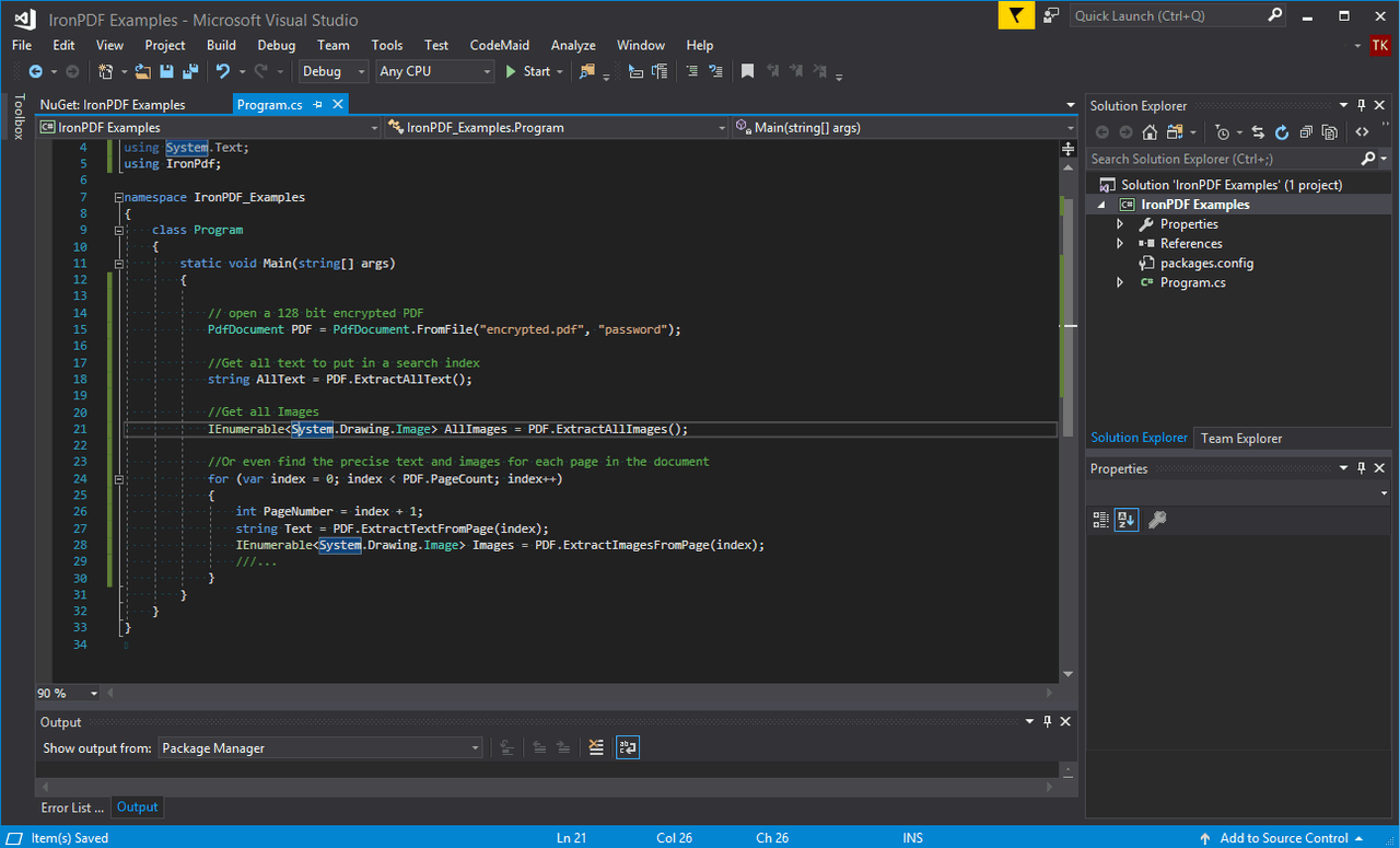 IronPDF for .NET（英語版） 商品画像