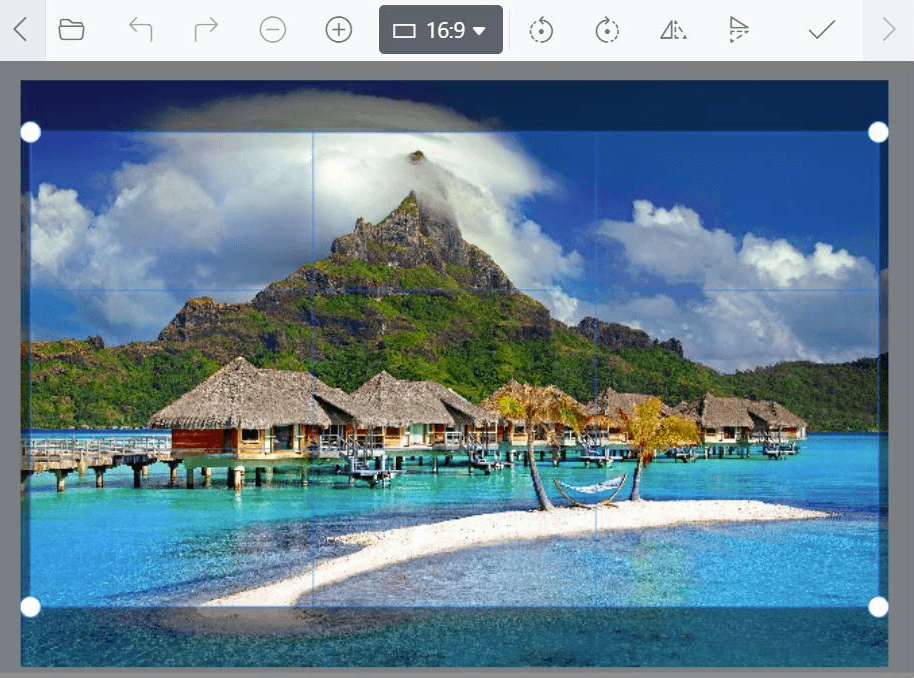 Syncfusion JavaScript Image Editor 商品画像