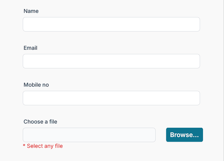 Syncfusion React File Upload 商品画像