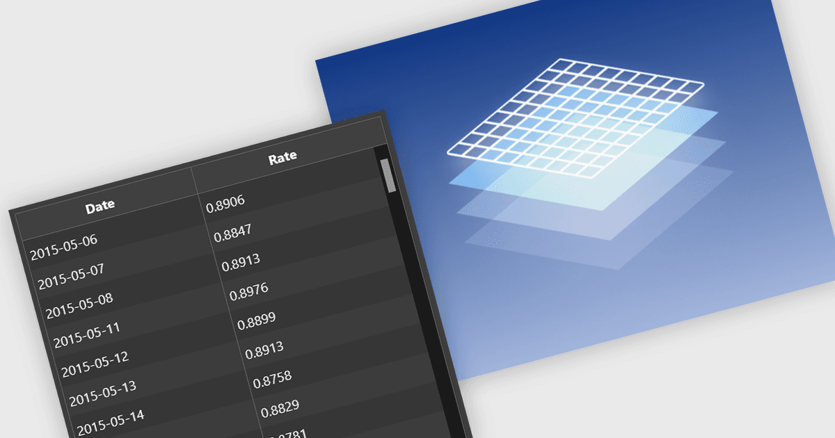 Highcharts Grid Liteでデータ表示を効率化