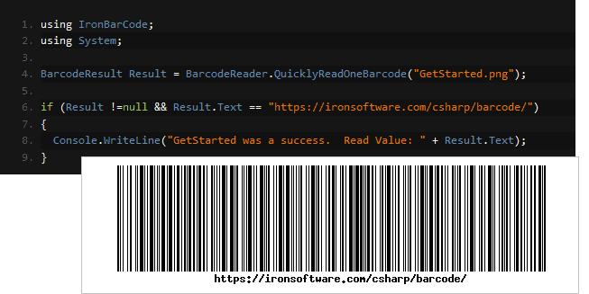 IronBarcode for .NET（英語版） 商品画像