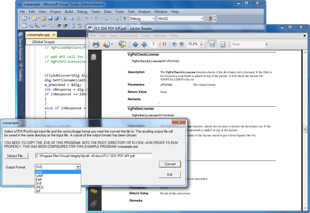 Visual Integrity PDF Objects SDK（英語版） 商品画像