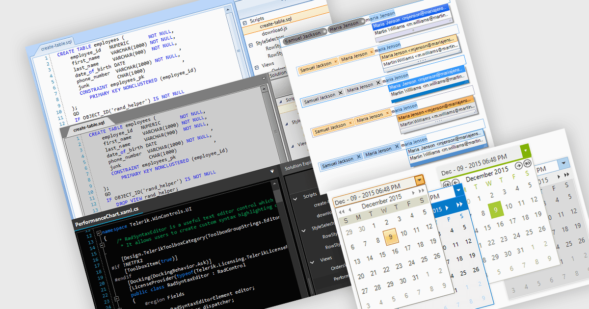 .NET 8 WinFormsアプリでテーマ別データエディターを活用