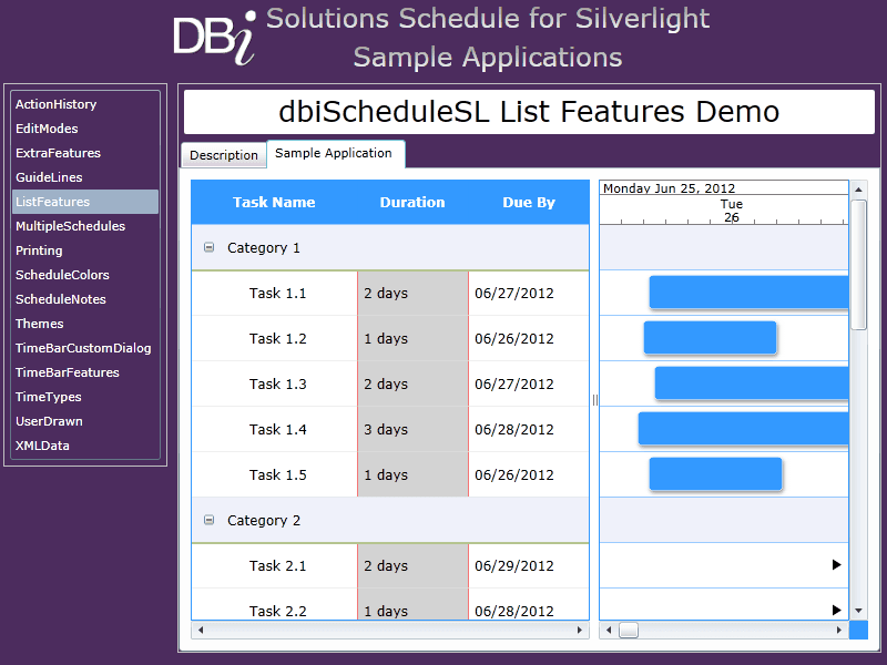 Solutions Schedule for Silverlight 商品画像