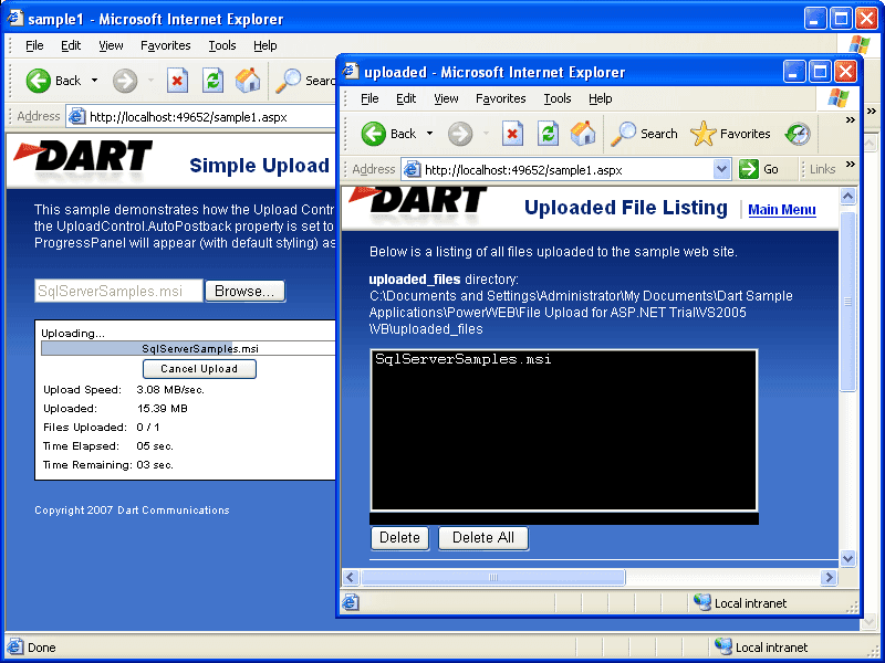 PowerWEB File Upload for ASP.NET （英語版） 商品画像
