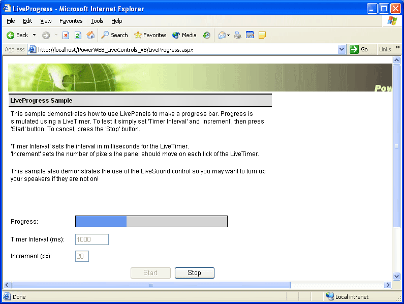 PowerWEB LiveControls for ASP.NET （英語版） 商品画像