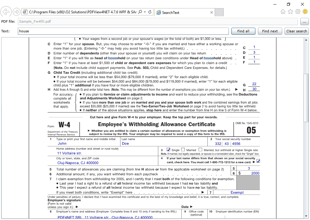 PDFView4NET WPF Edition（英語版） 商品画像