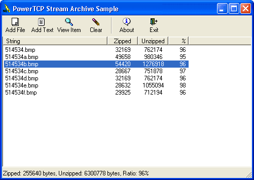 PowerTCP Zip Compression for .NET （英語版） 商品画像