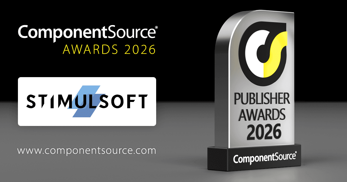 Stimulsoft、ComponentSourceアワードを受賞