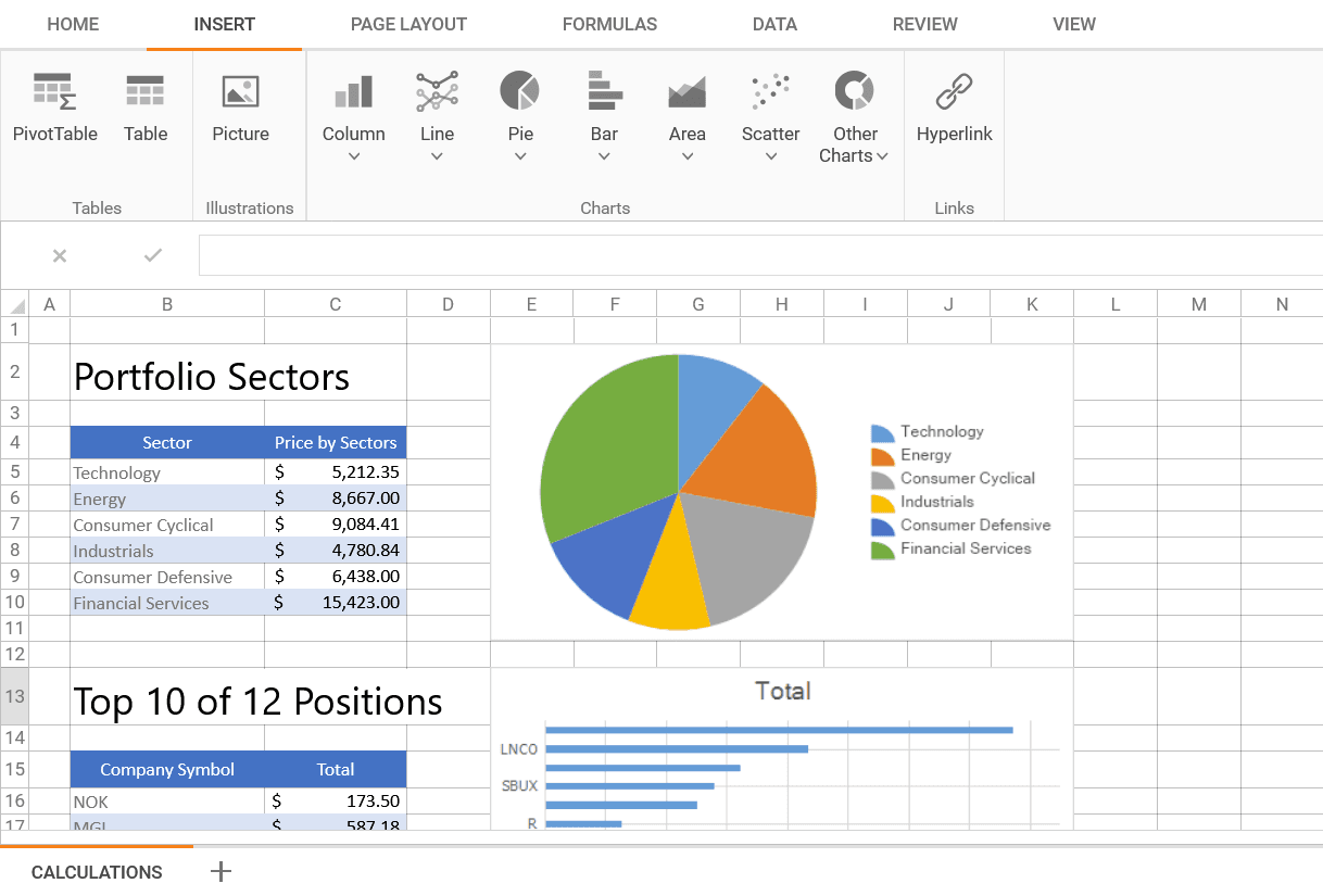 DevExpress ASP.NET Web Forms Spreadsheet 商品画像 DevExpress ASP.NET Web Forms Spreadsheet 商品画像