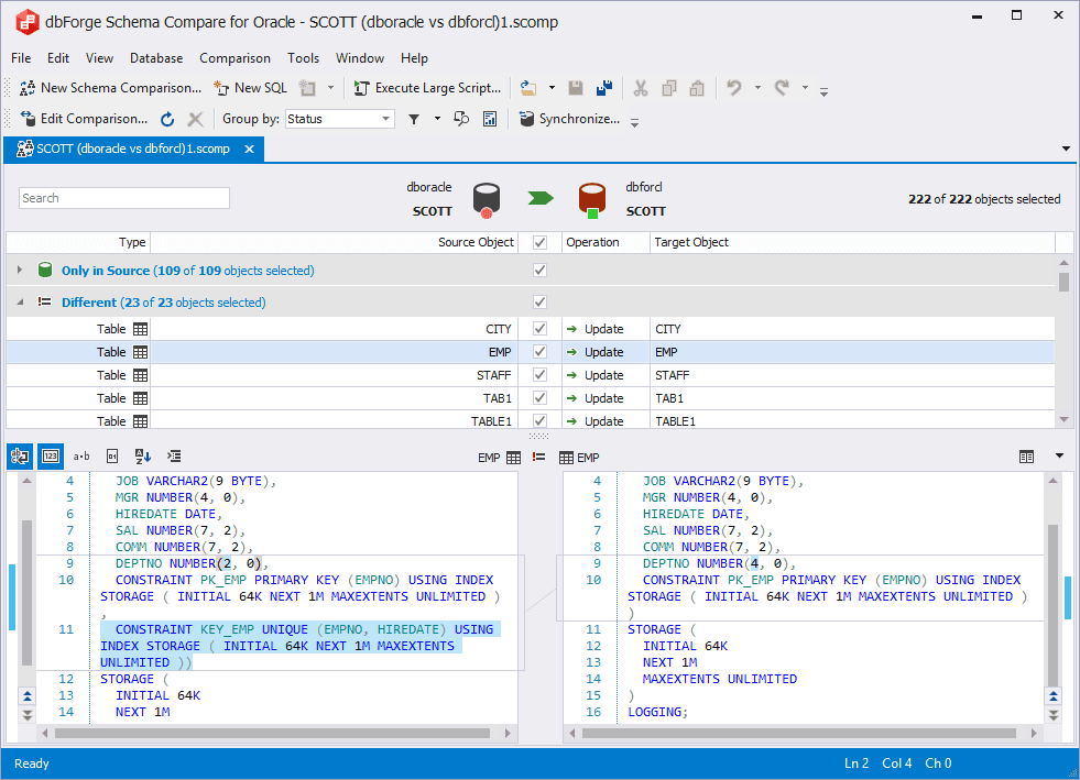 dbForge Schema Compare 商品画像