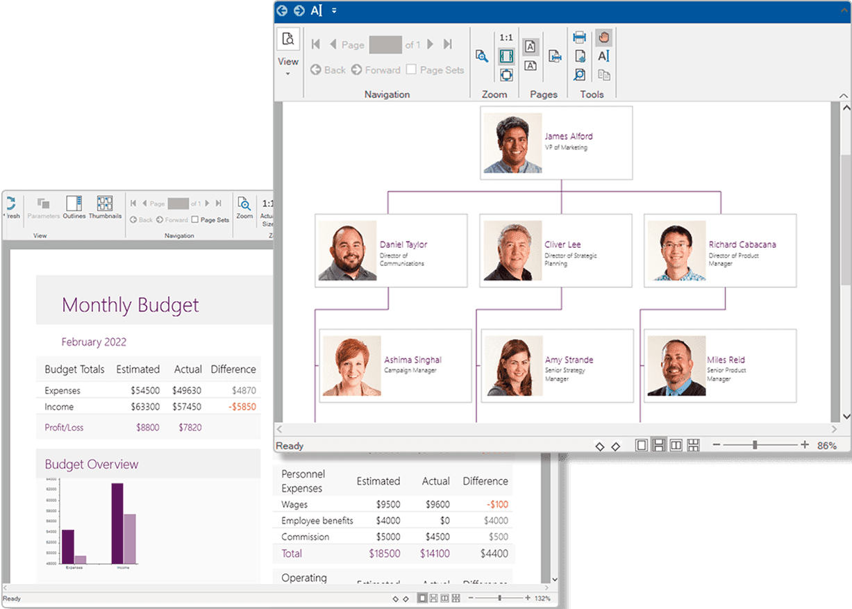 ComponentOne WPF FlexReport 商品画像 ComponentOne WPF FlexReport 商品画像