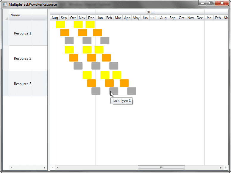 RadiantQ WPF Gantt （英語版） 商品画像