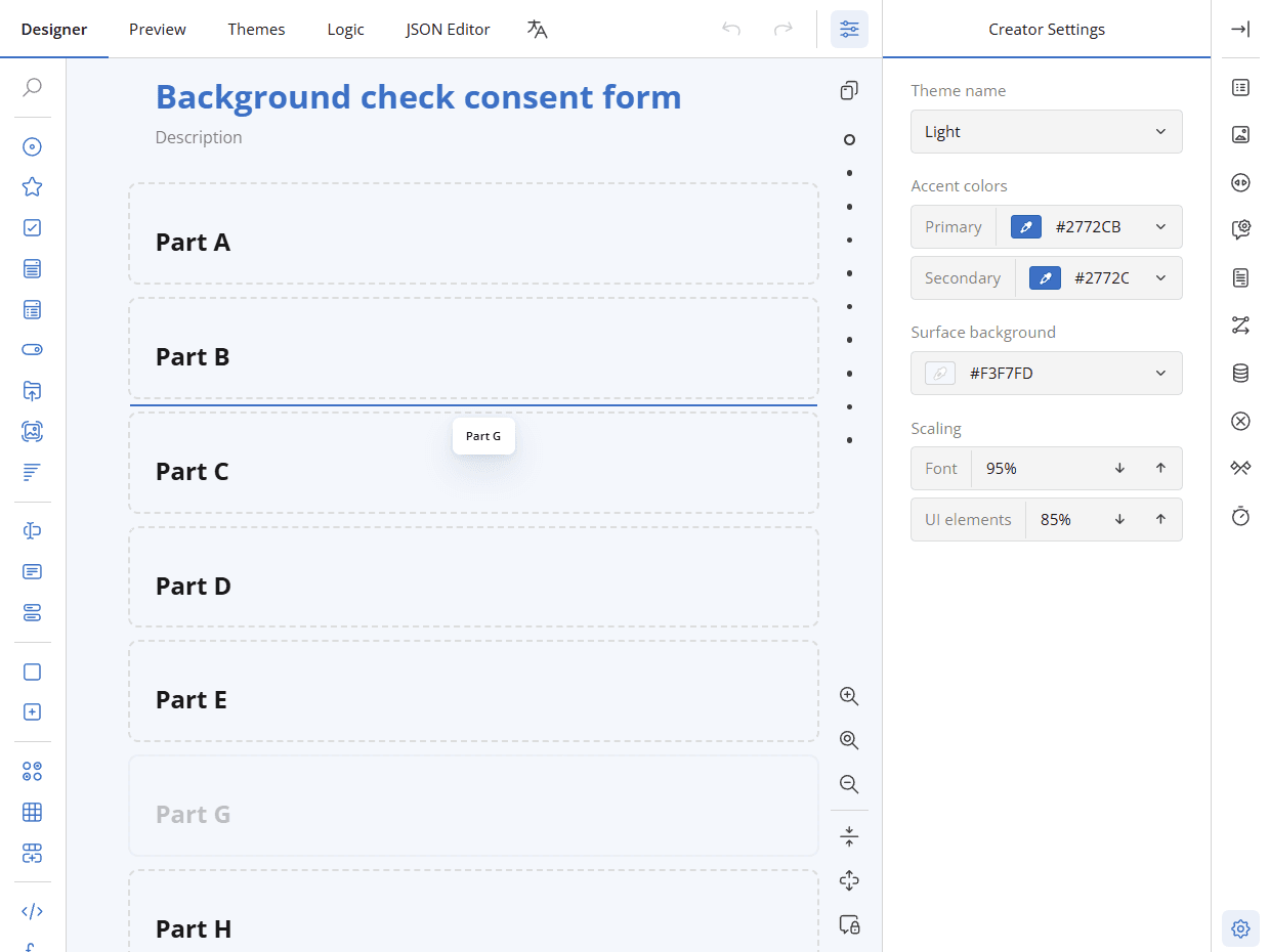 SurveyJS Survey Creator 商品画像