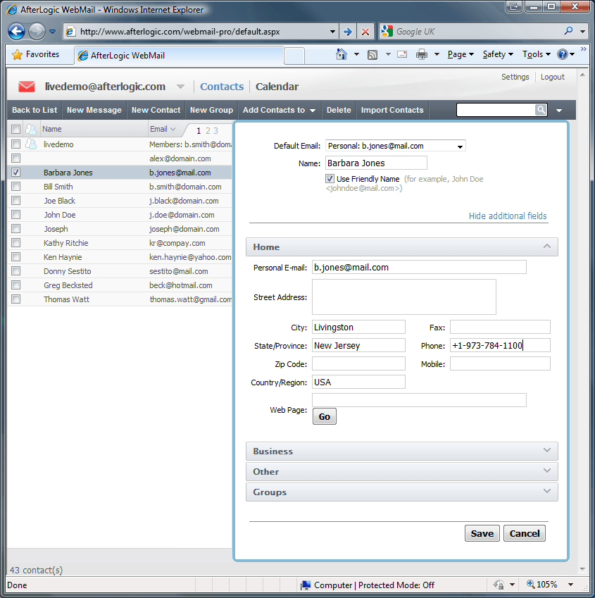 WebMail Pro for ASP.NET 商品画像