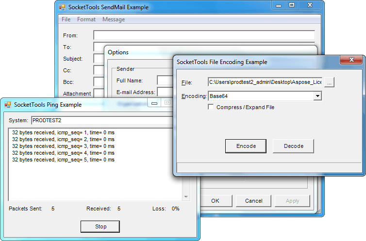 SocketTools ActiveX Edition（英語版） 商品画像