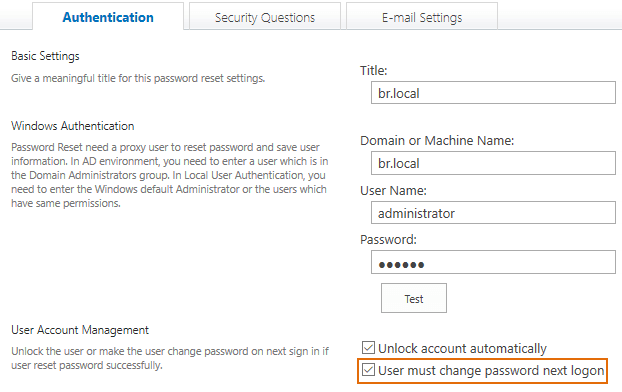 SharePoint Password Reset（英語版+日本語版） 商品画像