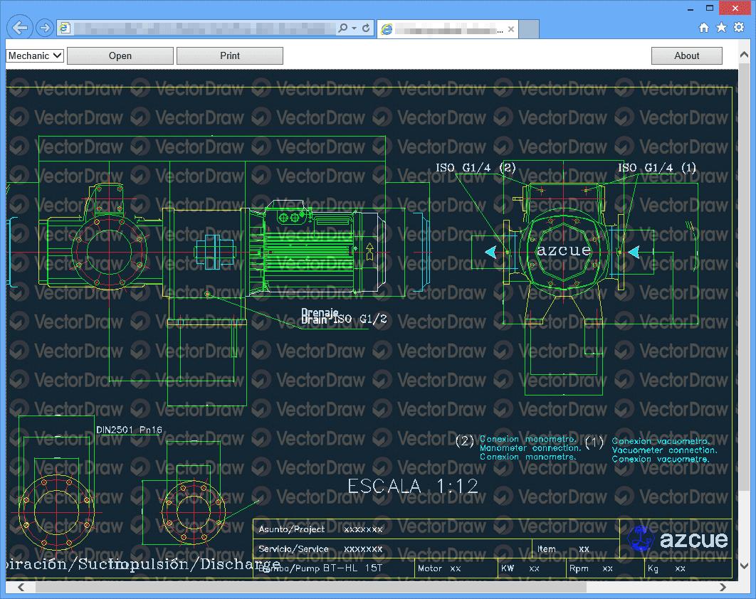 VectorDraw Web Library が公開されました